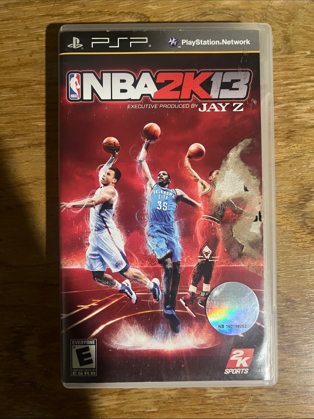NBA 2K13 Game for Sony PlayStation Portable - UMD Disc, Case, and Manual